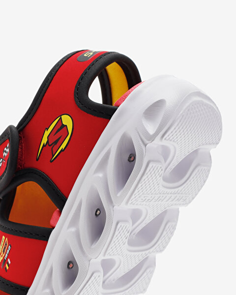 Skechers Hypno - Splash  -  Hydro - Fun Küçük Erkek Çocuk Kırmızı Işıklı Sandalet 400612N RDBK-9