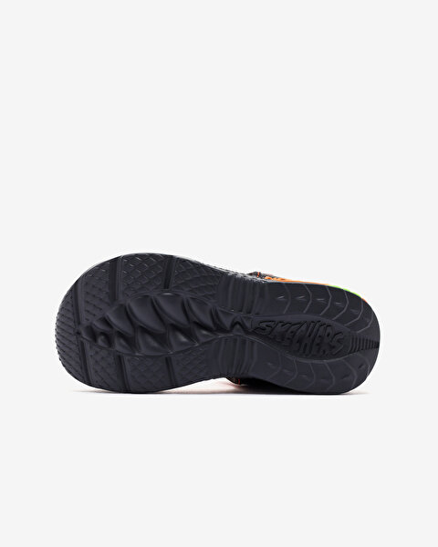 Skechers S-lights: Creature-splash Büyük Erkek Çocuk Siyah Işıklı Sandalet 400614L BKOR-5