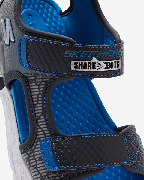 Skechers S-lights: Creature-splash Büyük Erkek Çocuk Gri Işıklı Sandalet 400614L CCBL-10