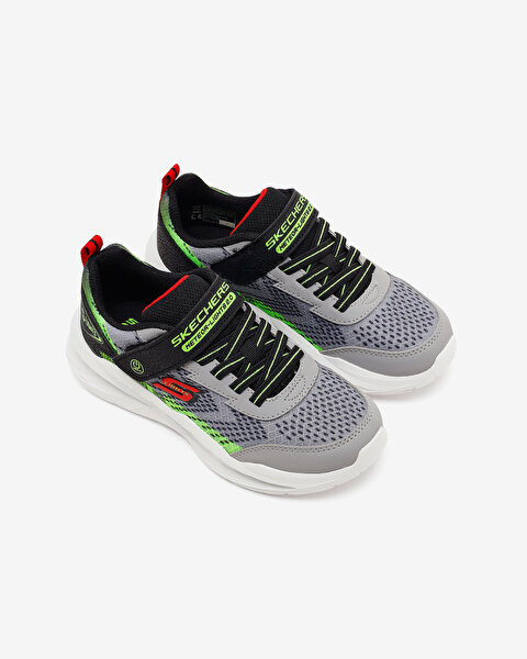 Skechers Meteor-lights 2.0 Büyük Erkek Çocuk Gri Işıklı Spor Ayakkabı 401490L GYBK-4