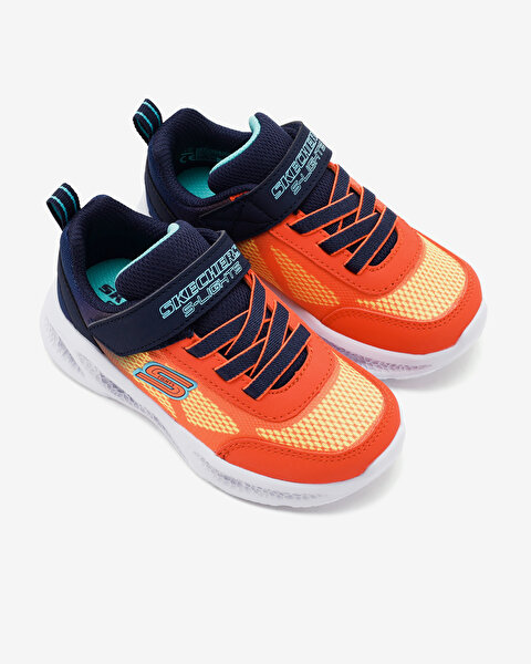 Skechers Skechers Meteor-lights - Krendox Küçük Erkek Çocuk Lacivert Işıklı Spor Ayakkabı 401495N NV-6