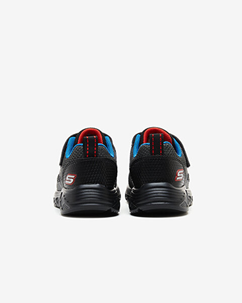Skechers Dynamic - Flash  -  Rezlur Büyük Erkek Çocuk Siyah Spor Ayakkabı 401529L BKRB-5
