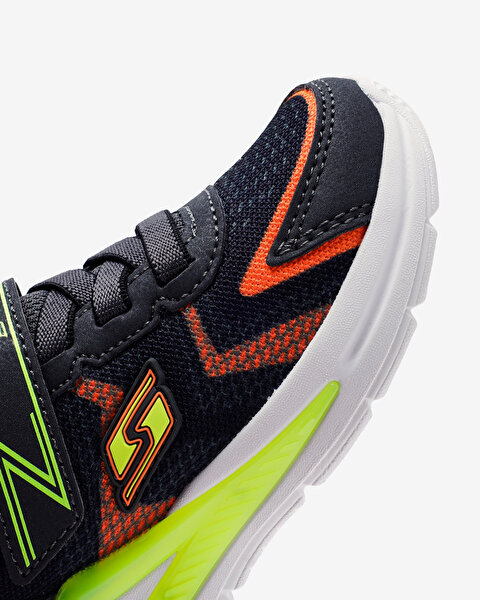 Skechers Tri-namics Küçük Erkek Çocuk Gri Işıklı Spor Ayakkabı 401660N CCMT-10