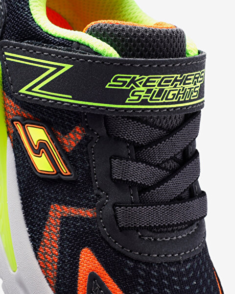Skechers Tri-namics Küçük Erkek Çocuk Gri Işıklı Spor Ayakkabı 401660N CCMT-11