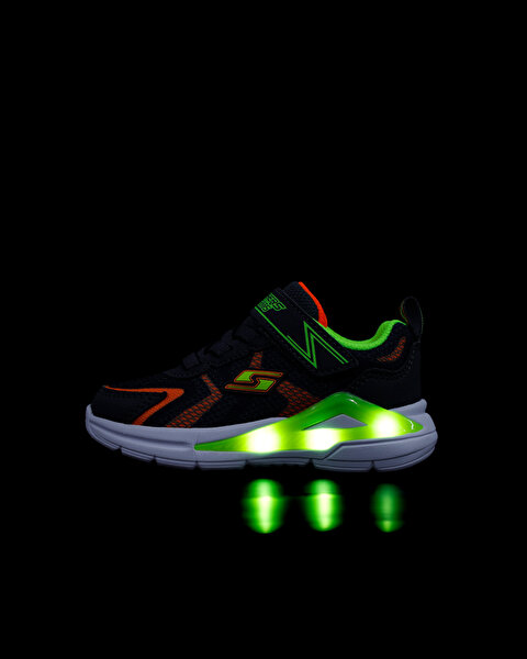 Skechers Tri-namics Küçük Erkek Çocuk Gri Işıklı Spor Ayakkabı 401660N CCMT-12