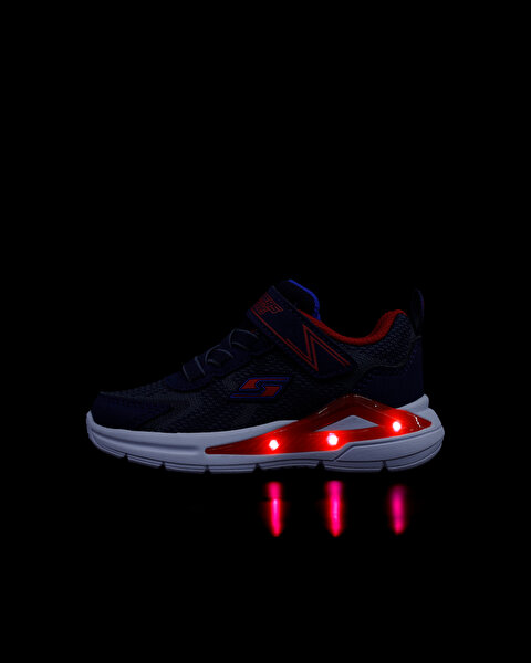 Skechers Tri-namics Küçük Erkek Çocuk Lacivert Işıklı Spor Ayakkabı 401660N NVRD-11
