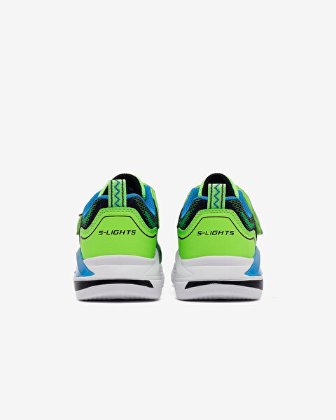 Skechers Trinamics Büyük Erkek Çocuk Haki Işıklı Spor Ayakkabı 401660L LMBK-4