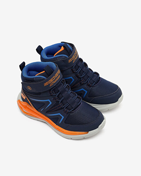 Skechers Tri-namics 2.0 Büyük Erkek Çocuk Lacivert Işıklı Bot 401662L NVBL-5
