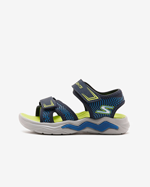 Skechers Erupters 4 Sandal Büyük Erkek Çocuk Lacivert Işıklı Sandalet 401670L NVBL
