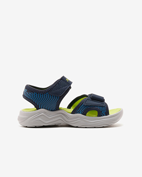 Skechers Erupters 4 Sandal Büyük Erkek Çocuk Lacivert Işıklı Sandalet 401670L NVBL-2