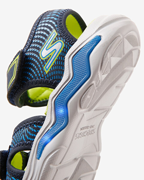 Skechers Erupters 4 Sandal Büyük Erkek Çocuk Lacivert Işıklı Sandalet 401670L NVBL-7