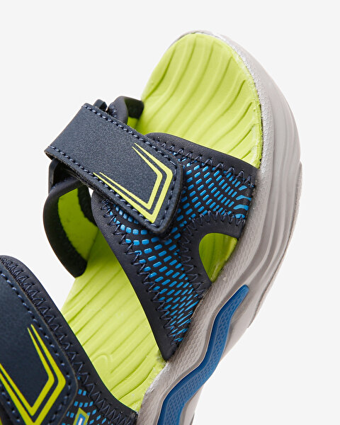 Skechers Erupters 4 Sandal Büyük Erkek Çocuk Lacivert Işıklı Sandalet 401670L NVBL-9