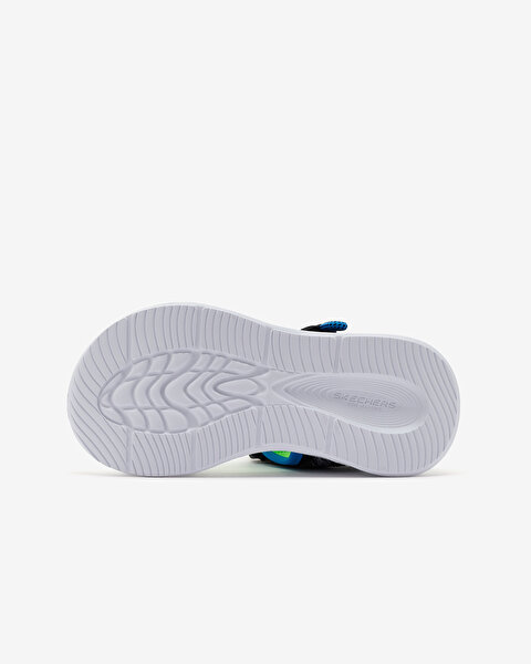 Skechers Sola Glow Sandal  -  Aquatastic Büyük Erkek Çocuk Siyah Işıklı Sandalet 401672L BBLM-5