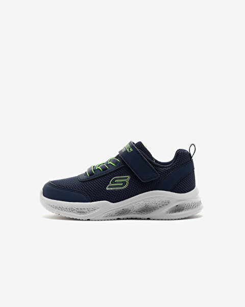 Skechers S - Lights: Meteor - Lights Küçük Erkek Çocuk Mavi Işıklı Spor Ayakkabı 401675N NVLM