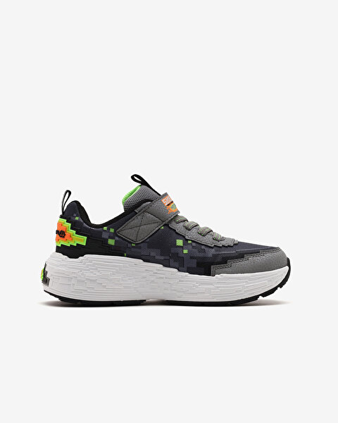 Skechers Mega-craft 4K Büyük Erkek Çocuk Gri Spor Ayakkabı 402160L CBLM-1