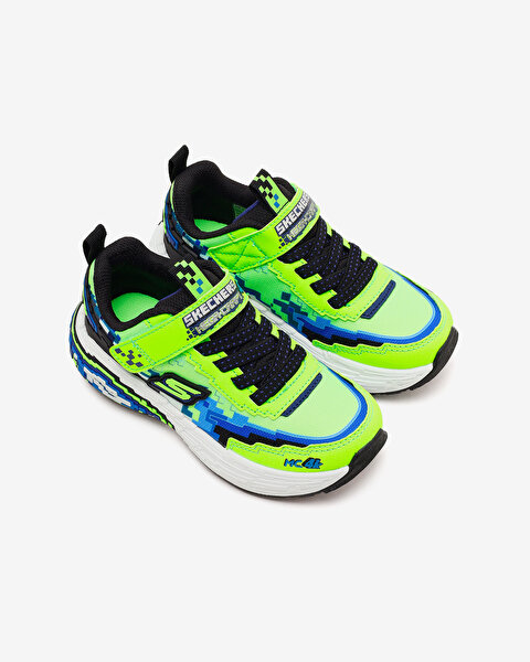 Skechers Megacraft 4K Büyük Erkek Çocuk Haki Spor Ayakkabı 402160L LMBK-4