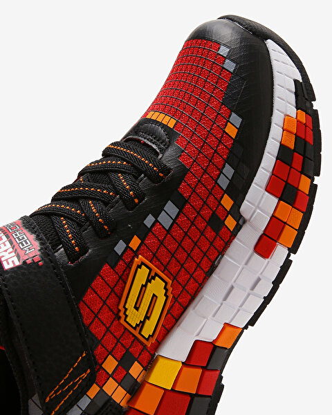 Skechers Mega-craft 3.0 Büyük Erkek Çocuk Siyah Spor Ayakkabı 402182L BKRD-9