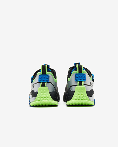 Skechers Brick Kicks 2.0 Büyük Erkek Çocuk Gri Spor Ayakkabı 402219L SLBK-4