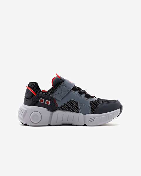 Skechers Gametronix Büyük Erkek Çocuk Gri Spor Ayakkabı 402260L GYMT-1