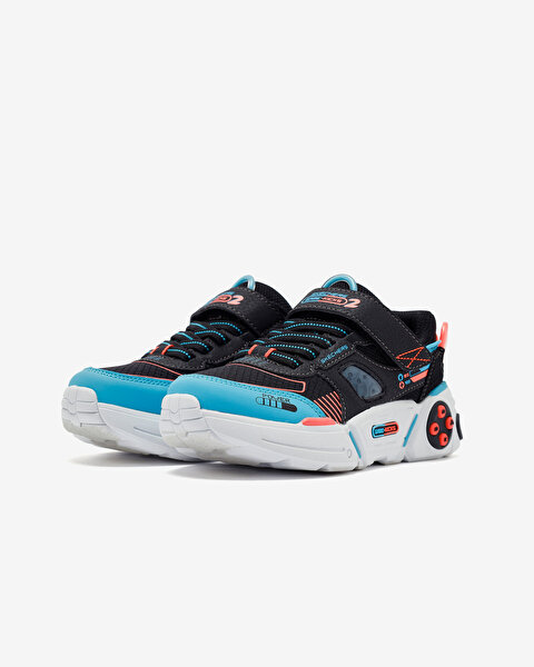 Skechers Gametronix 2.0 Büyük Erkek Çocuk Siyah Spor Ayakkabı 402270L BKMT-2
