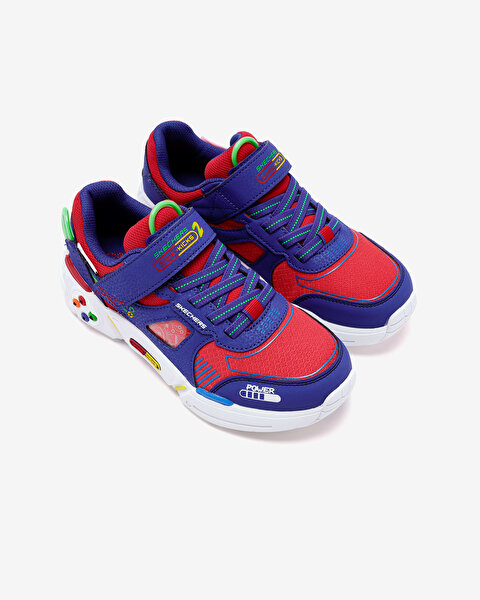 Skechers Gametronix 2.0 Büyük Erkek Çocuk Mavi Spor Ayakkabı 402270L BLMT-7