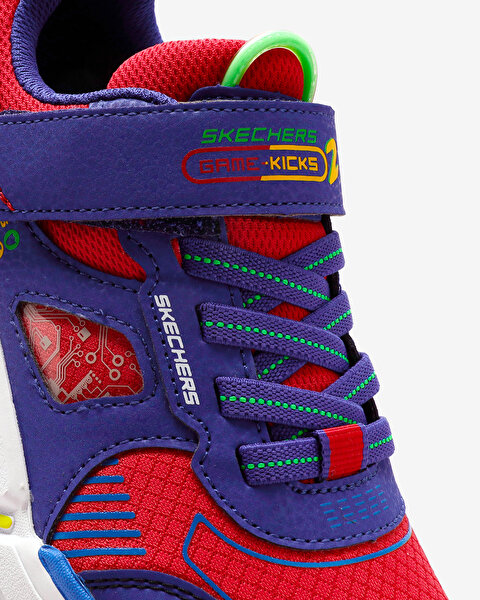 Skechers Gametronix 2.0 Büyük Erkek Çocuk Mavi Spor Ayakkabı 402270L BLMT-8