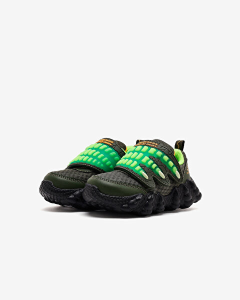 Skechers Lil' Saurus Claw Brights Küçük Erkek Çocuk Haki Spor Ayakkabı 402283N OLV-2