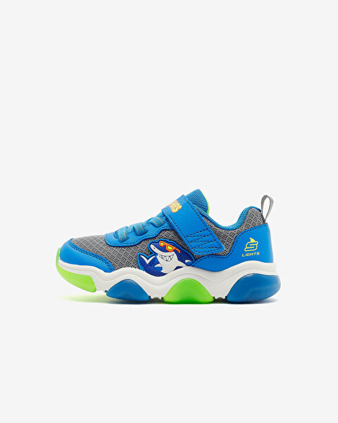 Mighty Glow 2.0 Küçük Erkek Çocuk Mavi Işıklı Spor Ayakkabı 403501N BLGY