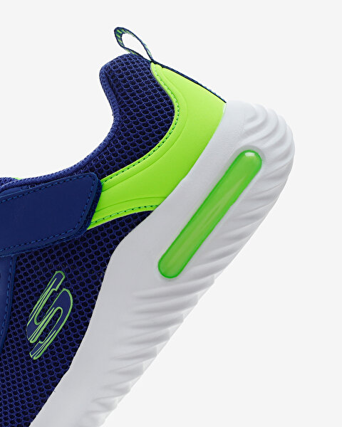 Skechers Bounder - Tech Büyük Erkek Çocuk Mavi Spor Ayakkabı 403748L BLLM-6