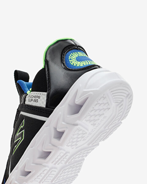 Skechers Hypno - Flash 2.0 - Brisk - Brights Küçük Erkek Çocuk Siyah Işıklı Spor Ayakkabı 403830N BB-8
