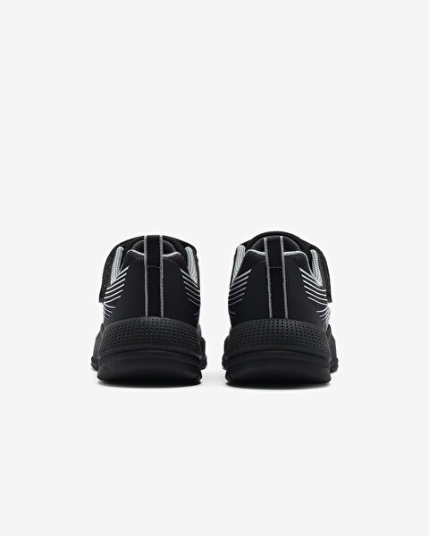 Skechers Microspec Advance Büyük Erkek Çocuk Siyah Spor Ayakkabı 403926L BKSL-4