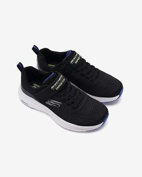 Skechers Vapor Foam Büyük Erkek Çocuk Siyah Spor Ayakkabı 404000L BKBL-5