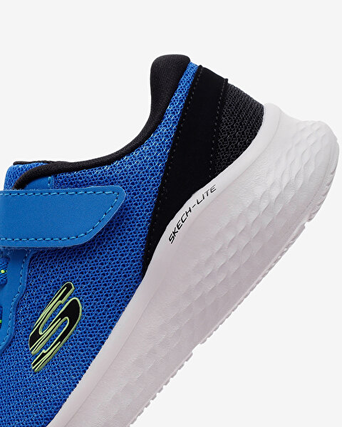 Skechers Skech-lite Pro Sprint Surge Küçük Erkek Çocuk Mavi Spor Ayakkabı 404015N BLBK-6
