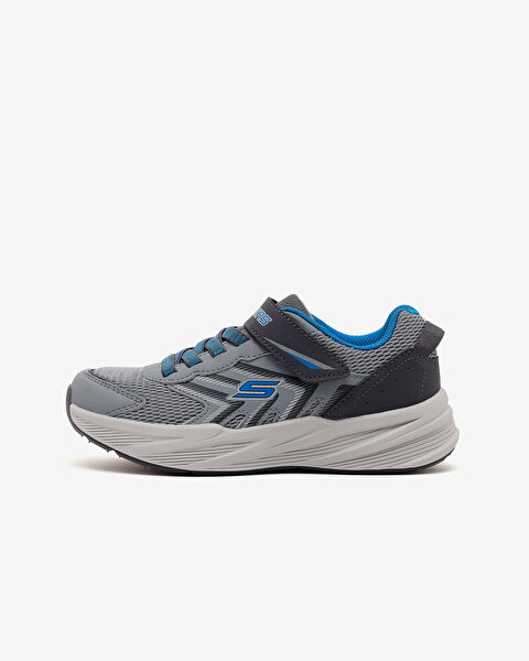 Skechers Microspec Tread Büyük Erkek Çocuk Gri Spor Ayakkabı 404115L GYBL
