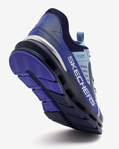 Skechers Glide-step Plus Büyük Erkek Çocuk Mavi Spor Ayakkabı 404203L BLNV-6
