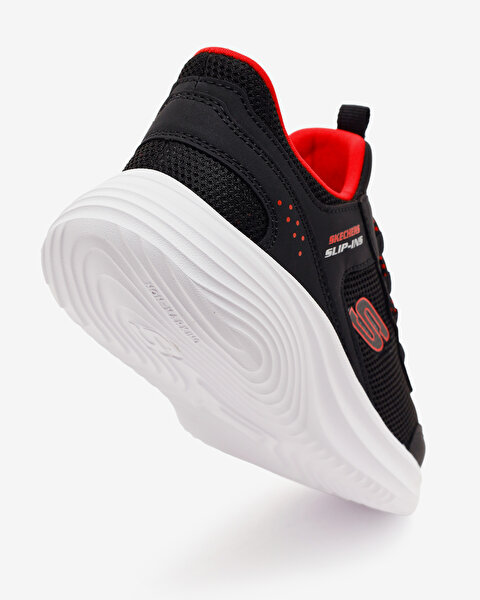 Skechers Bounder Pro Büyük Erkek Çocuk Siyah Spor Ayakkabı 404208L BLK-6