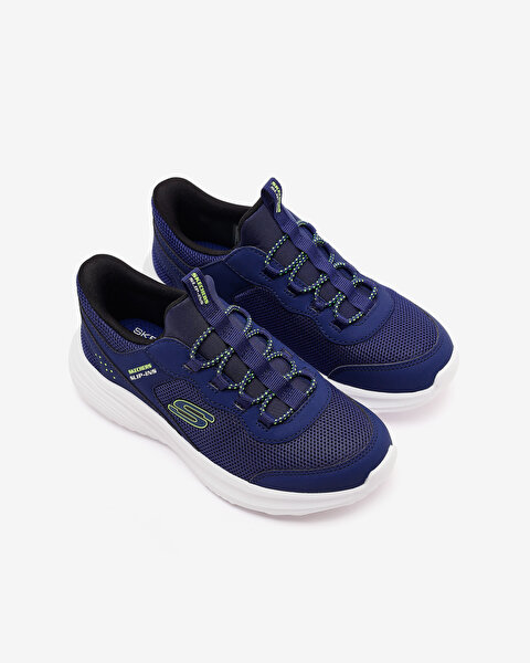 Skechers Bounder Pro Büyük Erkek Çocuk Lacivert Spor Ayakkabı 404208L NVY-5