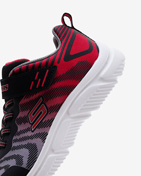 Skechers Go Run 650  -  Tigrux Büyük Erkek Çocuk Gri Koşu Ayakkabısı 405037L CCBK-7