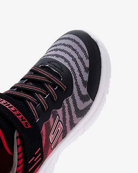 Skechers Go Run 650  -  Tigrux Büyük Erkek Çocuk Gri Koşu Ayakkabısı 405037L CCBK-9