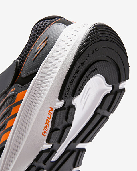 Skechers Go Run Consistent 2.0 Büyük Erkek Çocuk Gri Spor Ayakkabı 405043L CCOR-7
