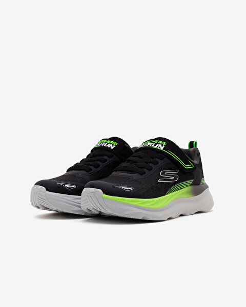 Skechers Max Run Büyük Erkek Çocuk Siyah Spor Ayakkabı 405145L BKLM-2