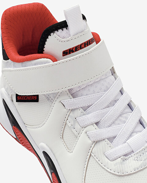 Skechers Skech-flow Büyük Erkek Çocuk Beyaz Basketbol Ayakkabısı 405287L WRD-10