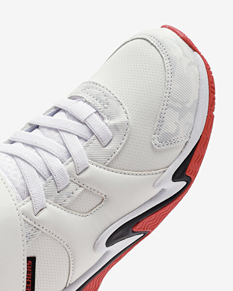 Skechers Skech-flow Büyük Erkek Çocuk Beyaz Basketbol Ayakkabısı 405287L WRD-11