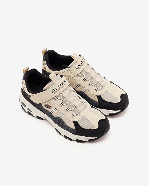 Skechers D'lites Büyük Erkek Çocuk Bej Sneakers 405326L NTBK-4