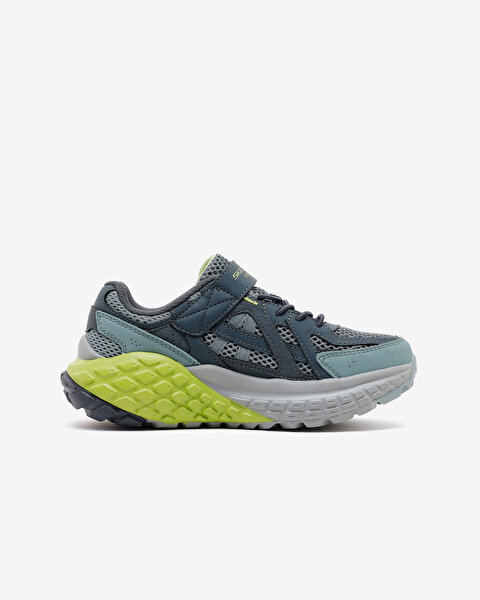 Skechers Monster Evo Büyük Erkek Çocuk Gri Sneakers 405334L SLT-1