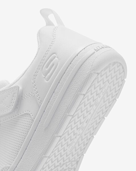 Skechers Smooth Street Büyük Erkek Çocuk Beyaz Sneakers 405632L WHT-9