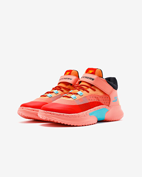 Skechers Skx Court Hype - Hooper-hero Büyük Erkek Çocuk Turuncu Basketbol Ayakkabısı 406068L ORMT-2