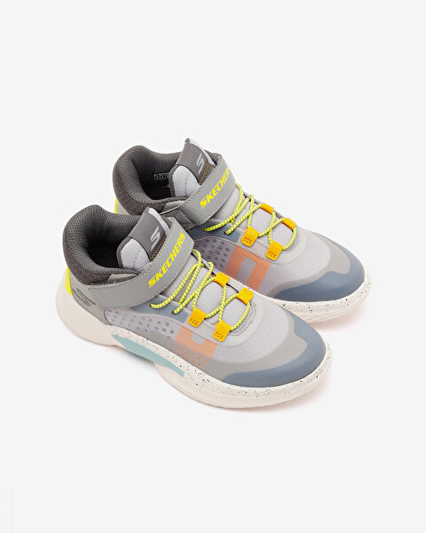 Skechers Skx Court Hype Büyük Erkek Çocuk Gri Basketbol Ayakkabısı 406068L GYYL-4