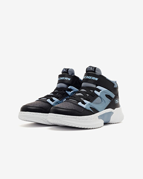Skechers Skx Court Hype Büyük Erkek Çocuk Siyah Basketbol Ayakkabısı 406072L BKGY-2