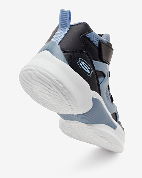Skechers Skx Court Hype Büyük Erkek Çocuk Siyah Basketbol Ayakkabısı 406072L BKGY-6
